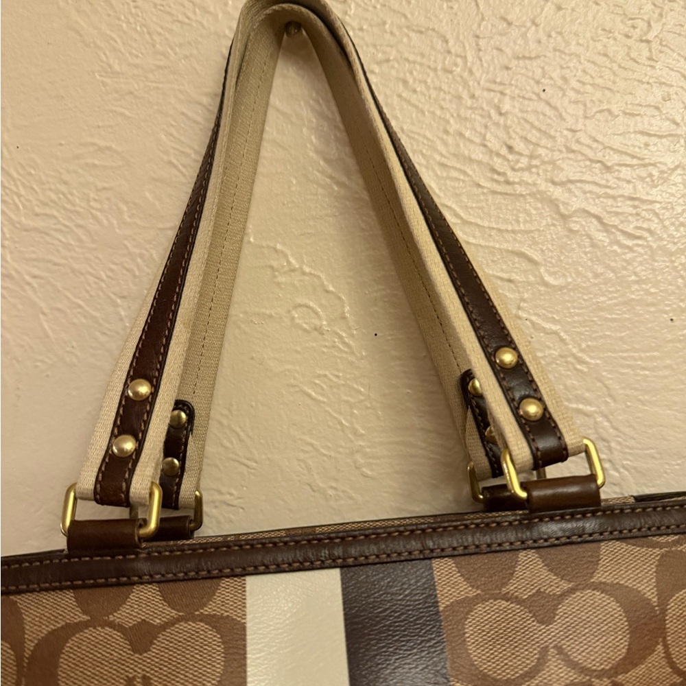 Coach Signature Tote - Picture 5 of 12